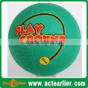 Rubber Playground Balls With Custom Logo thumbnail-3