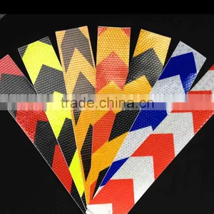 High Visibility Self-Adhesive PVC Reflective Direction Tape thumbnail-1