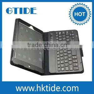 7" & 8" Tablet PC Bluetooth Keyboard Case With Leather Case Magnet Detachable thumbnail-5
