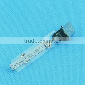 Plastic Badge Clip/ID Holder Clip/Vinyl Strap Badge Clips/ID Clip thumbnail-1