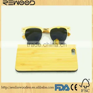 Eco Friendly Personalized Wooden Cell Phone Case Natural Bamboo thumbnail-3