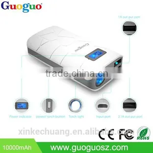 2016 Wholesale External Battery Charger Power Bank 10000mAh for Samsung Galaxy S6 thumbnail-4