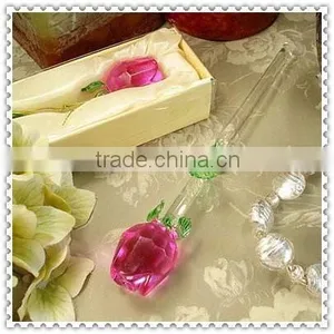 Pretty Flower Wedding Crystal Rose For Wedding Gifts thumbnail-1