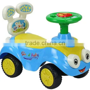 New Hot Sale New 4 Wheels Kids Plastic Car Slide Scooter Carrier Ride on Car Q01-2 thumbnail-3