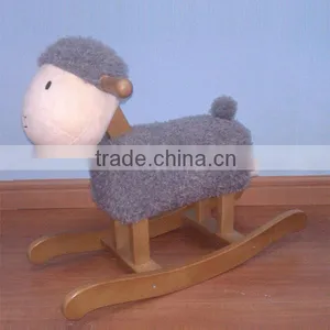 Rocking Plush Toy Grey Rocking Sheep Toy Funny Baby Plush Toy thumbnail-1