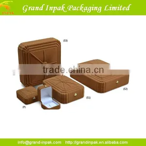 Hot Sale Customized Flocking Jewelery Boxes,fashion Flocking Jewelry Box thumbnail-3