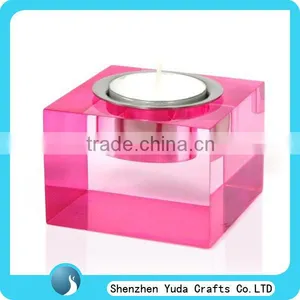 Affordable Price Factory Price Clear Acrylic Candle Holders Wedding Decoration Candle Wholesale thumbnail-2