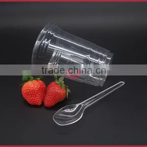 High Transparent Disposable PET Plastic Cups 16oz Cold Drink thumbnail-3