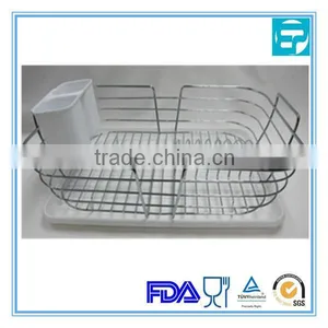2-tier Iron Kitchen Dish Drying Rack thumbnail-1