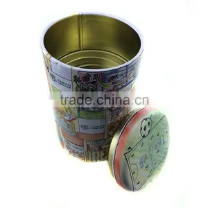 Burger Tin Box Round thumbnail-5