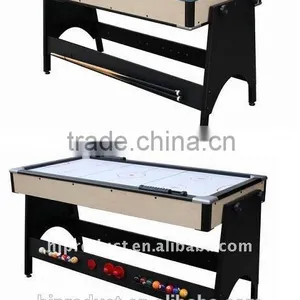 Modern Stylish 5' Factory Promotion 2 in 1 Games Table. Air Hockey Table, Pool Table thumbnail-1