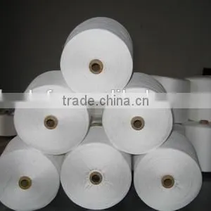 Price in China Spun 20/3 Poly-poly Core Yarn 100% Polyesyer Spun Yarn Textile Ring Spun thumbnail-1