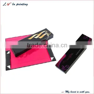 Hot Sale High Quality Custom Colorful Folding Hair Extension Boxes With Elegant Patterns Made in Shanghai thumbnail-1