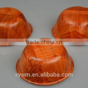 Round Woven Wooden Salad Bowl Set With 10 Sizes thumbnail-4