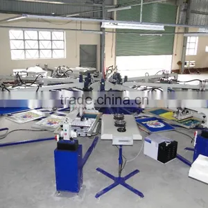 4 Colors Full Automatic T-shirt Screen Printing Machine thumbnail-5