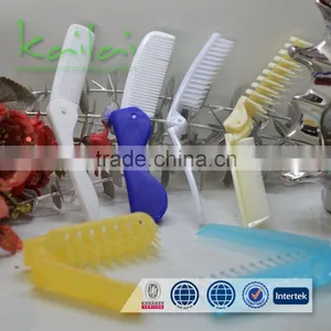 Hotel Comb / Folding Pocket Comb / Folding Brush Comb thumbnail-1