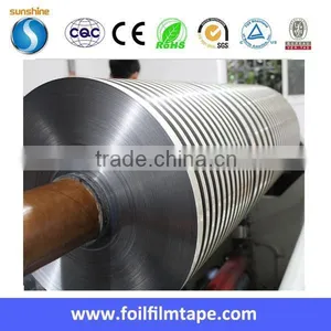 Hot Sale Aluminum Foil ALU PET Laminate for Cable Binding and Shield thumbnail-3