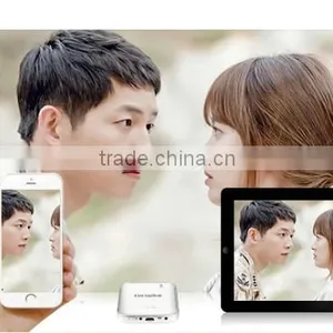 120Lumens Brightness DLP Style Bluetooth Android 4.4 Mini Beam Projector thumbnail-3