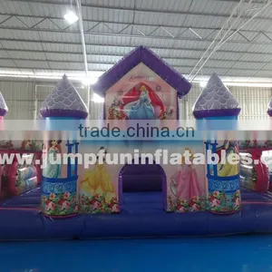 Make Fun!! Inflatable Bounce Funcity for Princess Jumping House/Bouncy Castle thumbnail-1