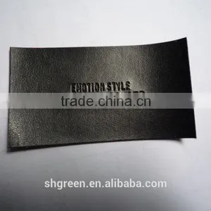 Silk Screeen Printing Apparel Leather Patch thumbnail-4
