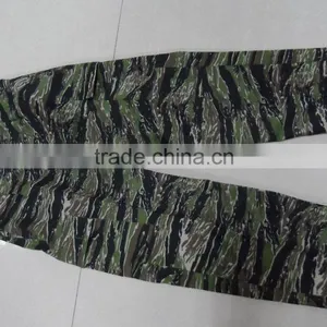 OEM 35% Cotton 65%polyester Twill Afghan Army Dress Grey Camouflage Jungle Camouflage BDU Clothing thumbnail-3