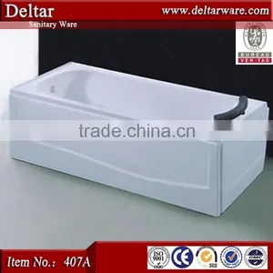 Foshan Sanitary Fiber Bathtub Manfacturer,type of Size Soaking Bath Tub thumbnail-3