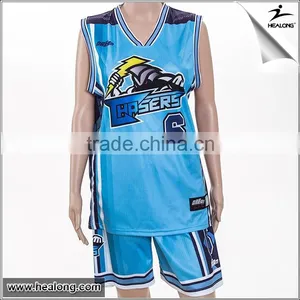 European Custom Dry Fit Basketball Uniforms/shirts Wholesale Design thumbnail-2