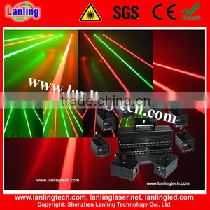 Fat Beam Laser Net and Curtain Projector, 8 Heads RG Mobile DJ Laser Lighting thumbnail-1