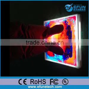 Pvc Vinyl Color Decorative Led Liquid Floor,led Lighting Liquid Dance Floor With Rechargeable Batteries thumbnail-2