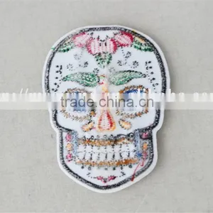 2016 New Fashionable Patch Work Blouse Designs Colorful Pattern Neck Collar Patch for Sale thumbnail-4