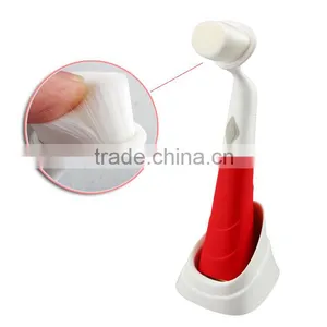 New Products Waterproof Face Skin Cleansing Brush Machine Rechargeable Sonic Electric Facial Brush For Exfoliating And Massage thumbnail-1