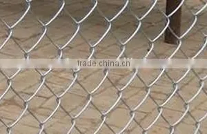 Diamond 65x65mm Hot Dip Galvanized Wire Woven Diamond Mesh Chainlink Fence thumbnail-4