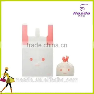 Cute Printing T-shirt Bags,plastic Shopping Bags thumbnail-1