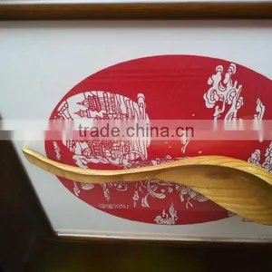 Bamboo and Wooden Spoon /scoop thumbnail-3