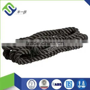 Florescence Battle Rope, Both Ends With Black Heat Shrink Caps thumbnail-2
