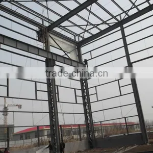 Light Design Steel Structure Office With Workshop thumbnail-3