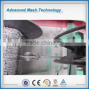 All Types of Galvanized Barbed/ Thorn Wire Fencing Making Machines China Factory thumbnail-5