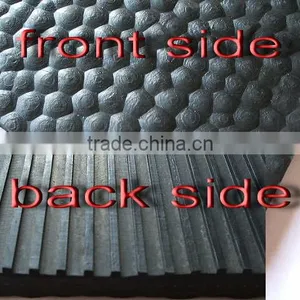 Clotn Insertion Reinforced Hammer Rubber Stable Mat thumbnail-2