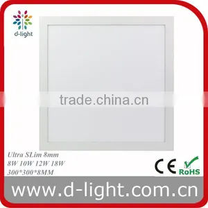 86V 265V Ultra Thin 300MM by 300MM Led Panel Light 8W 10W 12W 18W 2700K 4200K 6500K for Home Hotel Office thumbnail-2