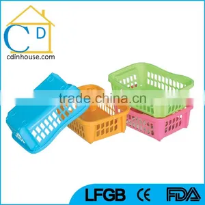 Vegetable Baskets Salver Plastic SET Storage Organizer Kitchen Fruit thumbnail-4