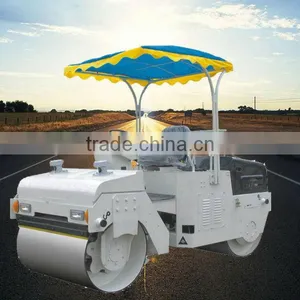 3 Ton Double Drum Vibratory Road Roller Suitable for Narrow Road thumbnail-1
