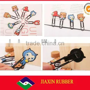 OEM Cute Promotional Silicone Factory Wholesale Leather Bookmarks thumbnail-1
