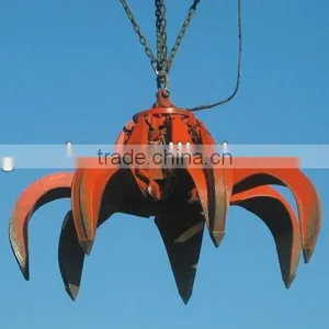 Scrap Material Hydraulic Orange Peel Grapple thumbnail-1
