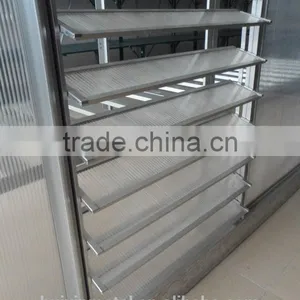 Online Shop - Greenhouse Aluminum Window Blind / Louver With Glass or Polycarbonate Sheet thumbnail-3