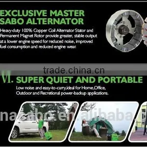OHC 4 Stroke Single Phase 3200 Gas Generator Set thumbnail-6