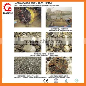 From 600mm to 3500mm NPD Series Slurry Balanced Pipe Jacking Equipment Cost thumbnail-1