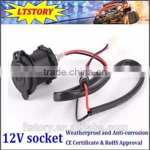 Cigarette Lighter Socket Splitter 12V Dual Car USB Charger Power Adapter Outlet thumbnail-3