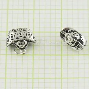 Серебряные бусины для браслетов в специальной крылообразной форме для ручной работы thumbnail-4