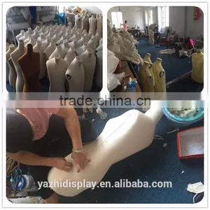 New Design Lifelike Size Dress Form Mannequins Kids With Wood Hand thumbnail-2