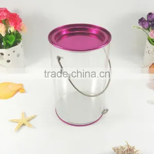 PVC TIN BUCKET WITH METAL HANDLE thumbnail-1